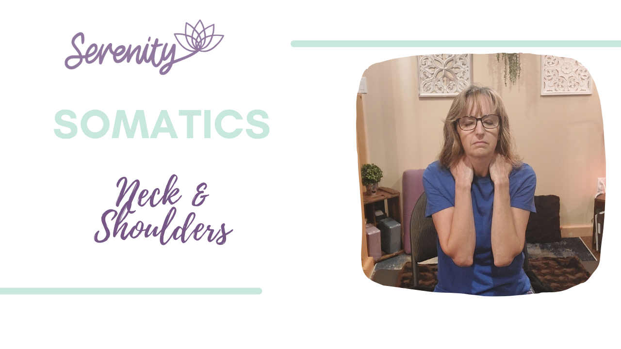 Somatic Movement Series for Neck & Shoulders, 3 x 45 min., Recorded
