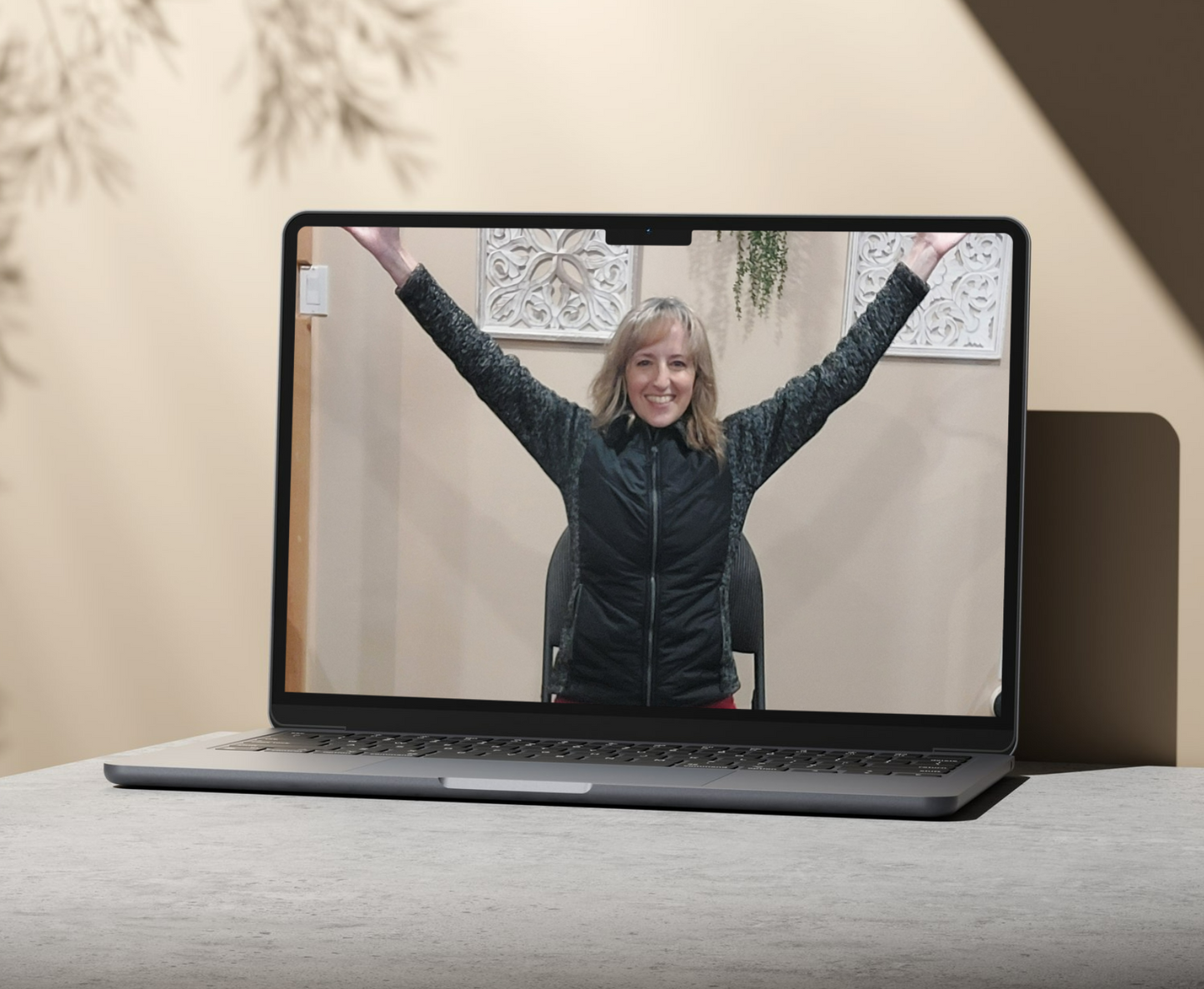 Chair Yoga Dance, 30 min., Recorded
